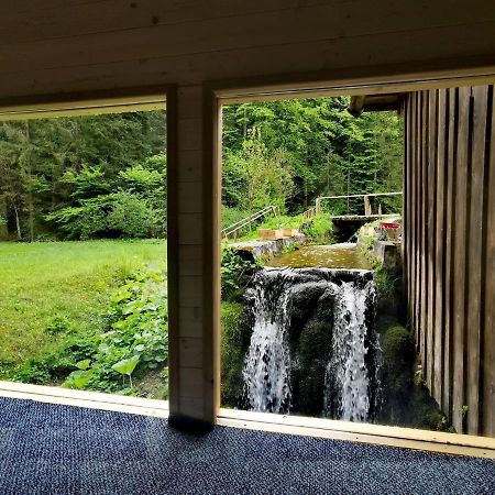 Wooden House With A Waterfall "Stipanov Mlin" Villa Plitvicka Jezera Ngoại thất bức ảnh