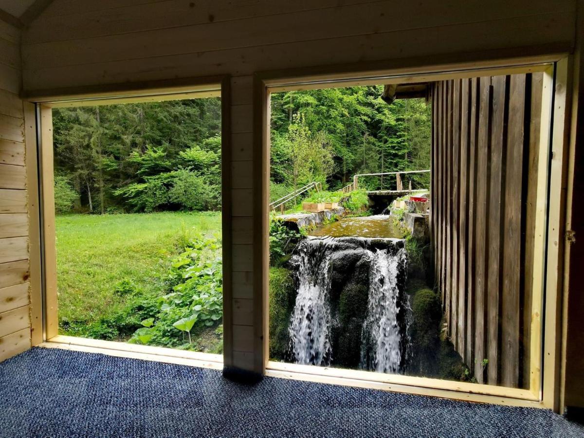 Wooden House With A Waterfall "Stipanov Mlin" Villa Plitvicka Jezera Ngoại thất bức ảnh