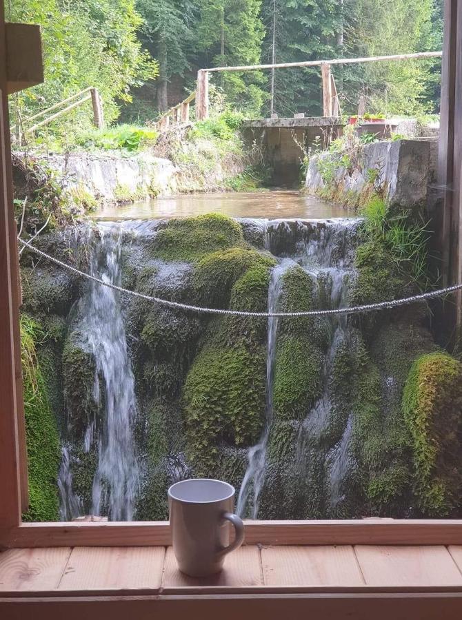 Wooden House With A Waterfall "Stipanov Mlin" Villa Plitvicka Jezera Ngoại thất bức ảnh