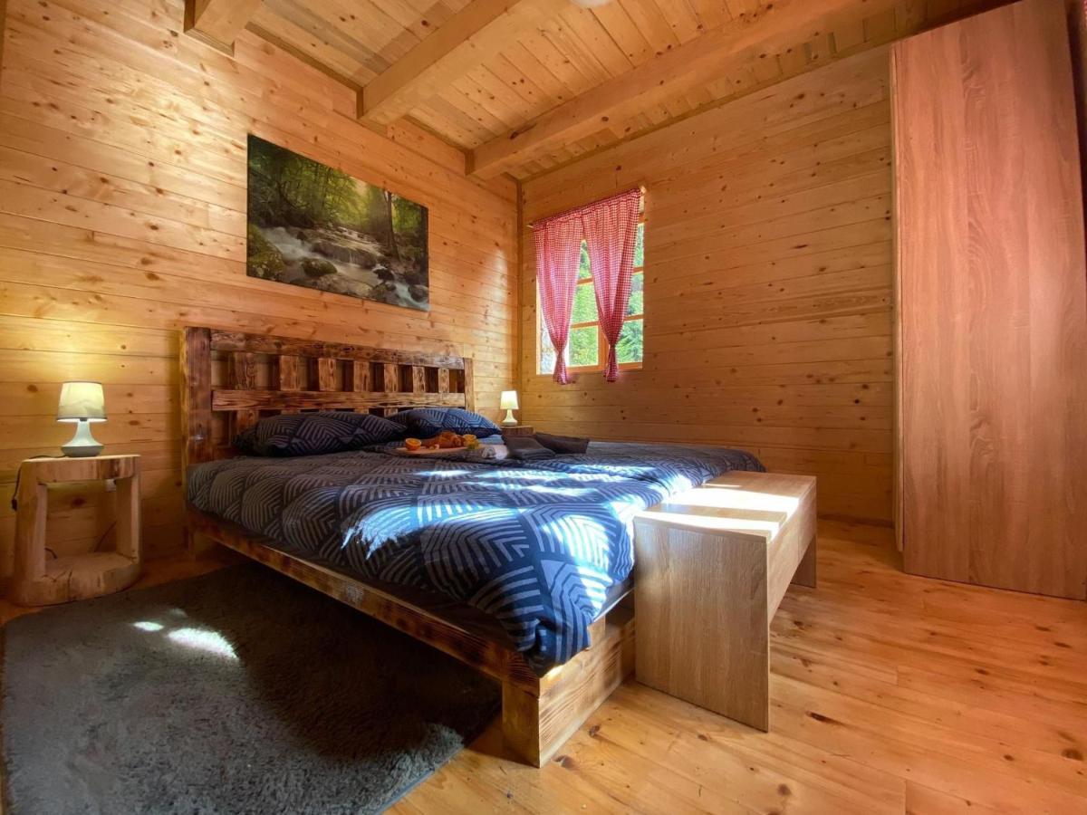 Wooden House With A Waterfall "Stipanov Mlin" Villa Plitvicka Jezera Ngoại thất bức ảnh